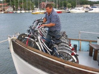 rowery na statku